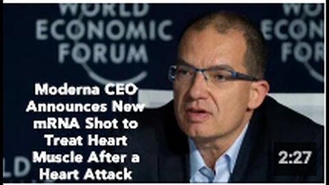 "Moderna CEO Unveils New mRNA Shot for Treating Heart Muscle Post-Heart Attack"
