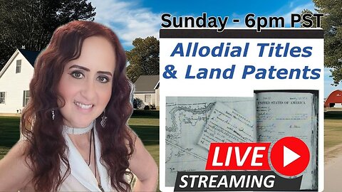Allodial Title & Land Patents - Real vs. Fake "Real" Estate APN/ZIP