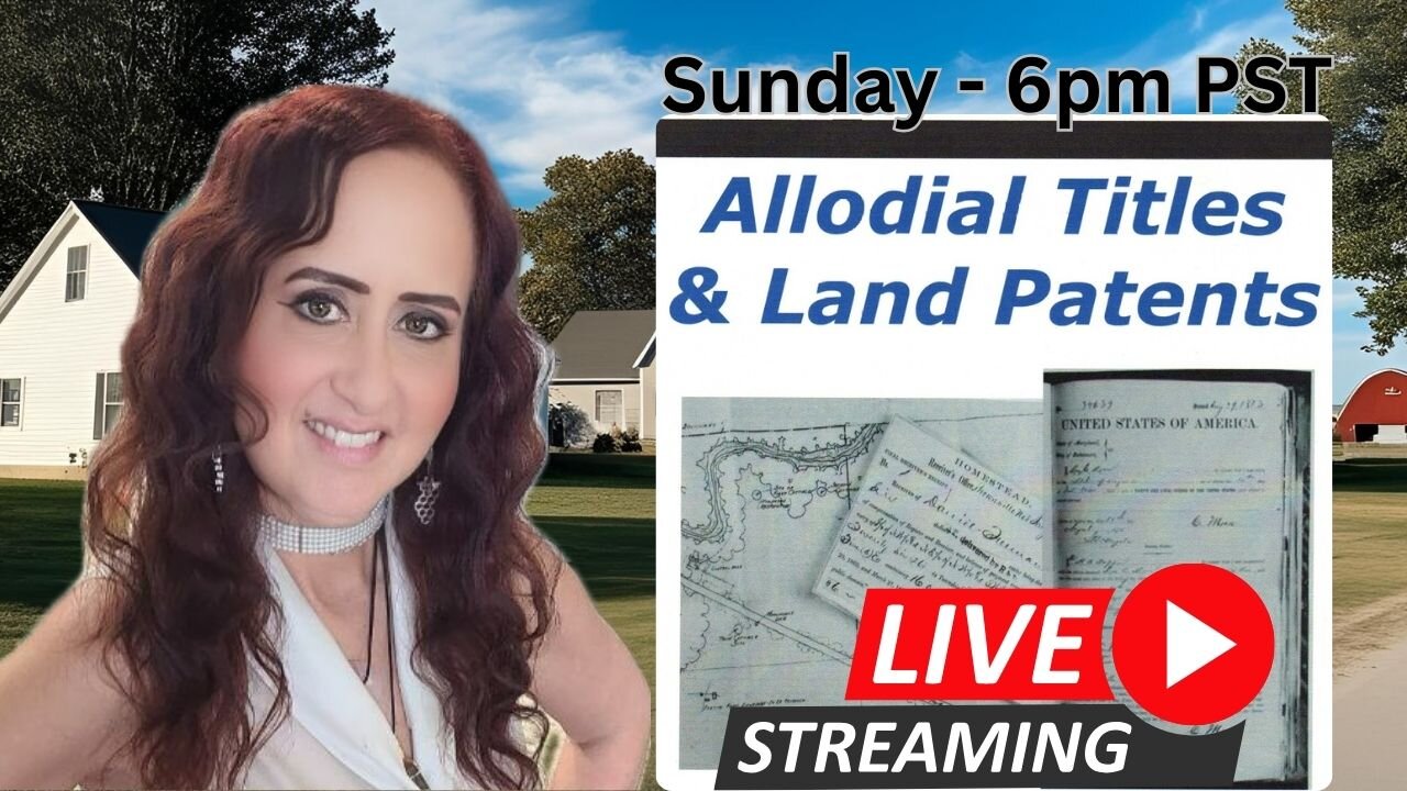 Part 1: Allodial Title & Land Patents - Real vs. Fake "Real" Estate APN/ZIP