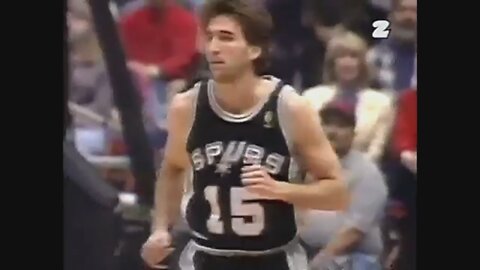Vinny Del Negro 22 Points 5 Ast 3 Stl @ Rockets, 1996-97.
