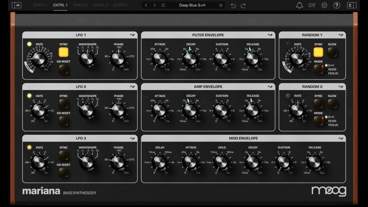 Moog Mariana The Next Evolution Of Moog Bass Software bass synthesizer