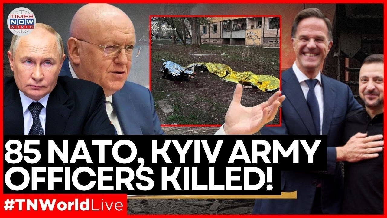 LIVE: Russia AT UNSC: Kryvyi Rih Strike Wiped Out 85 NATO and Ukrainian Officers! | Times Now World