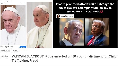#PopeFrancis exit story, more #Trump #Israel fallout, another dem crime family exposed, and more