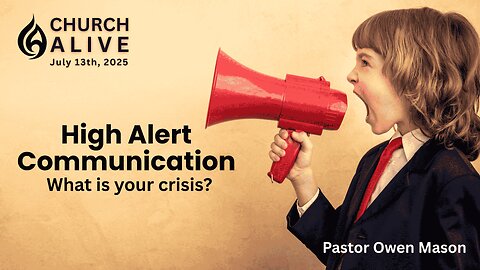 High Alert Communiction