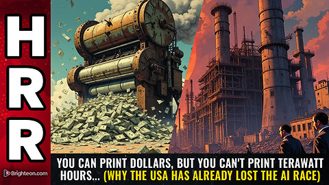 You Can Print DOLLARS, But You Can't Print TERAWATT HOURS...