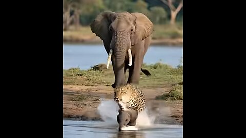wild animal fight