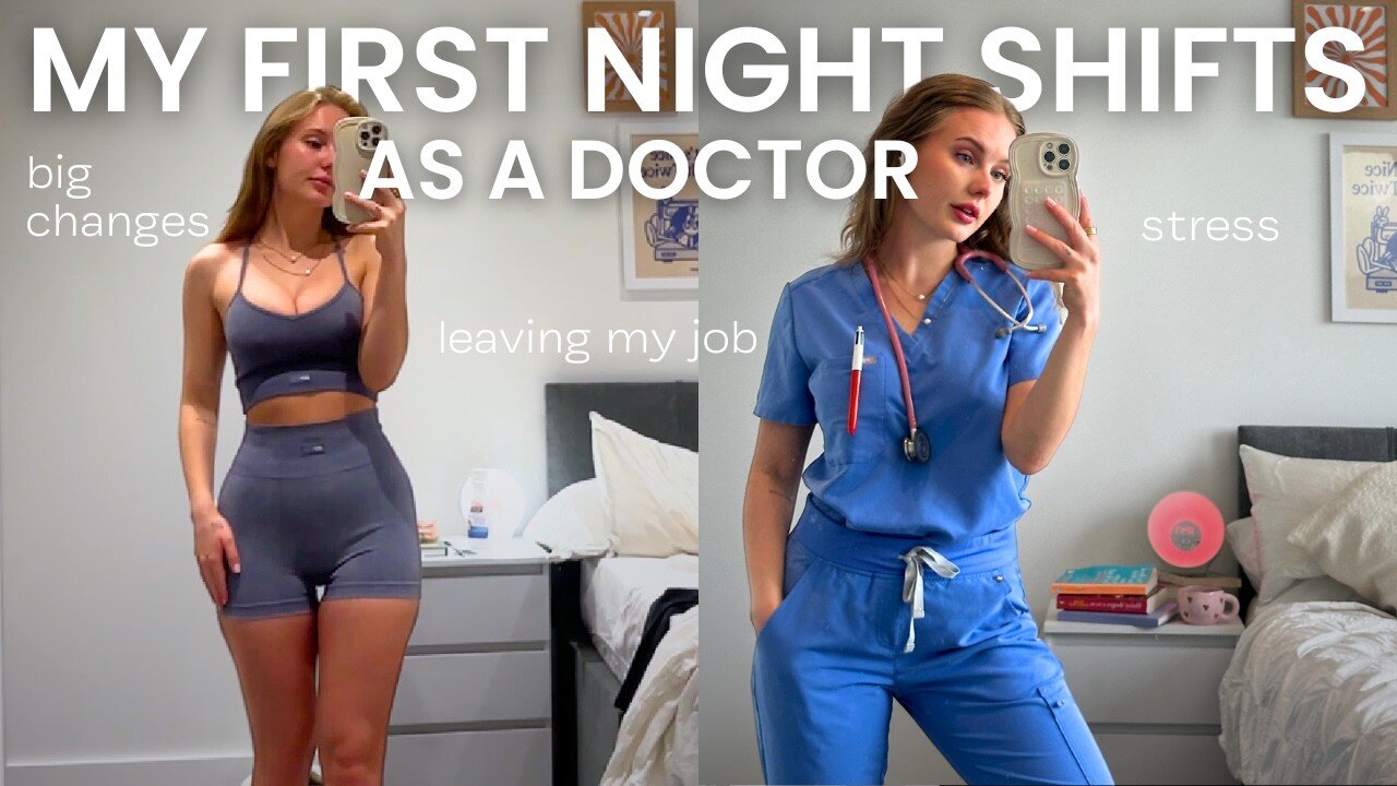 Leaving My Job & My First Night Shifts As A Doctor (What It’s Really Like)