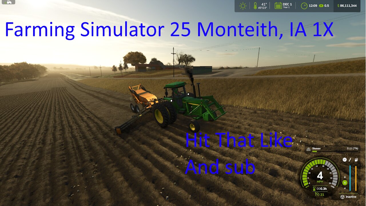 let get this going to cunt down trees