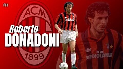 Roberto Donadoni ● Goals and Skills ● AC Milan