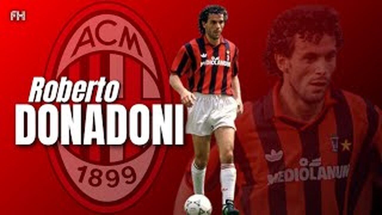 Roberto Donadoni ● Goals and Skills ● AC Milan