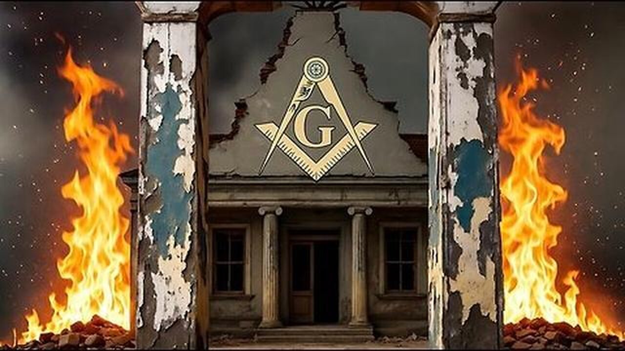 FREEMASON LODGE GETS FIREBOMBED! A PSYOP SO FAKE IT CAN ONLY TAKE PLACE IN A TOWN NAMED MASON!