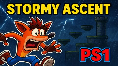 Stormy Ascent – Crash Bandicoot 1 (PS1) Hidden Level