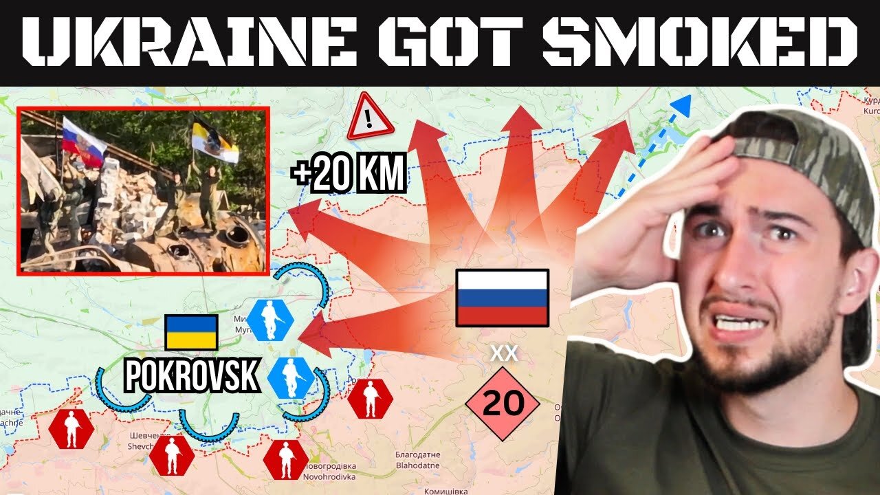 BREAKING: Russian Troops Encircle Pokrovsk in Shock Offensive