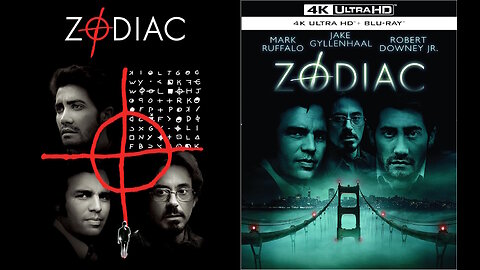Zodiac [4K UHD & Blu-ray U.K Edition] Directed by David Fincher
