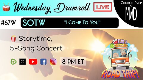 🥁 #67W 🍿Storytime: "I Come To You" | Church Prep w/ MWD