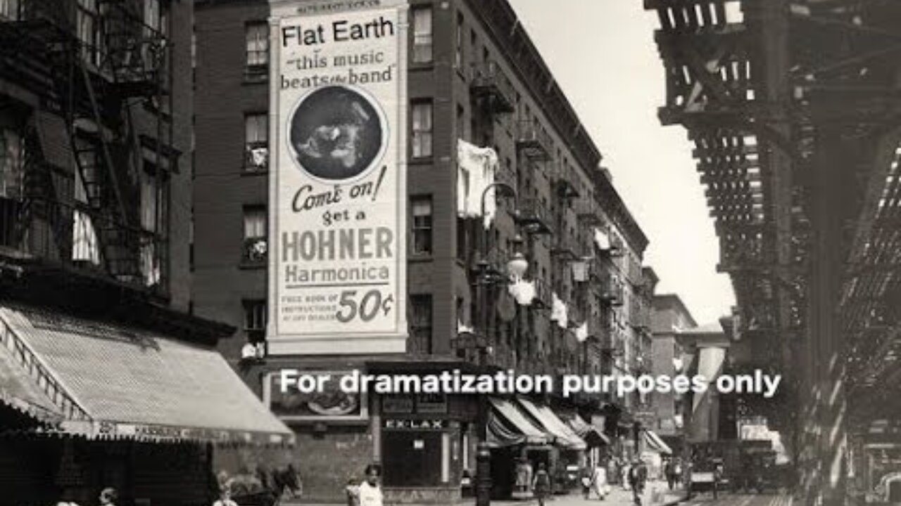 [Sep 5, 2017] Flat Earth Billboard from 100 years ago.