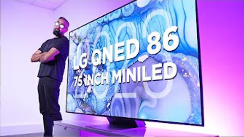 📺🔥 NEW LG 75" QNED MiniLED 86 TV — Unboxing & First Impressions! 🎬✨