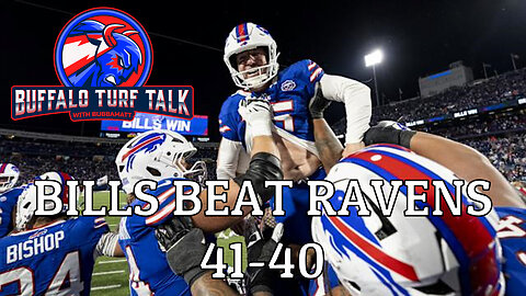 Bills Rally Late To Beat Ravens 41-40