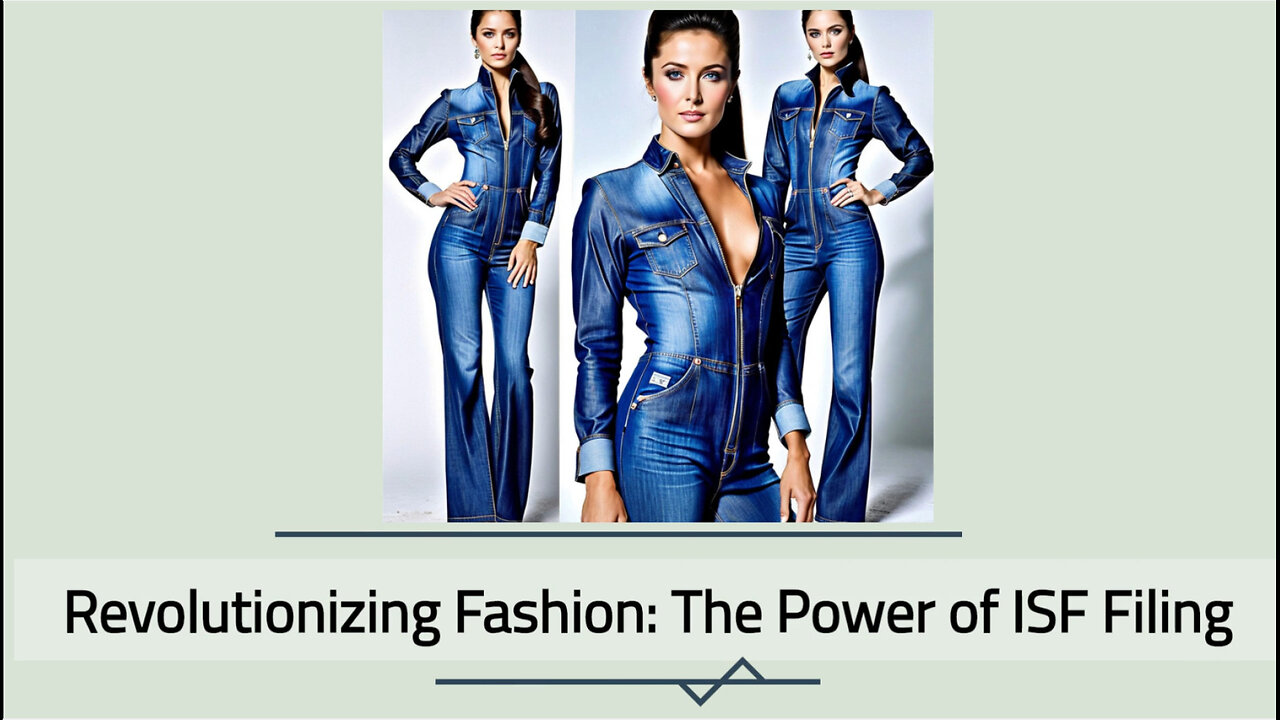 Navigating Fashion Imports: How ISF Filing Optimizes Customs Clearance