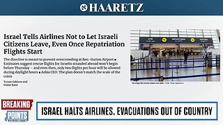 LOCK-DOWN: Israel BLOCKS ESCAPE, Wants US Citizen HUMAN SHIELDS as MANIACAL IRAN ATTACK BACKFIRES