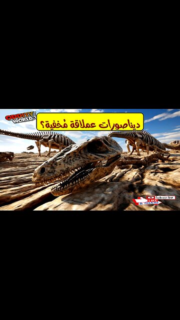 هل عاشت ديناصورات عملاقة مخفية؟: كشف اللغز الجيولوجي المذهل #ديناصورات #جيولوجيا