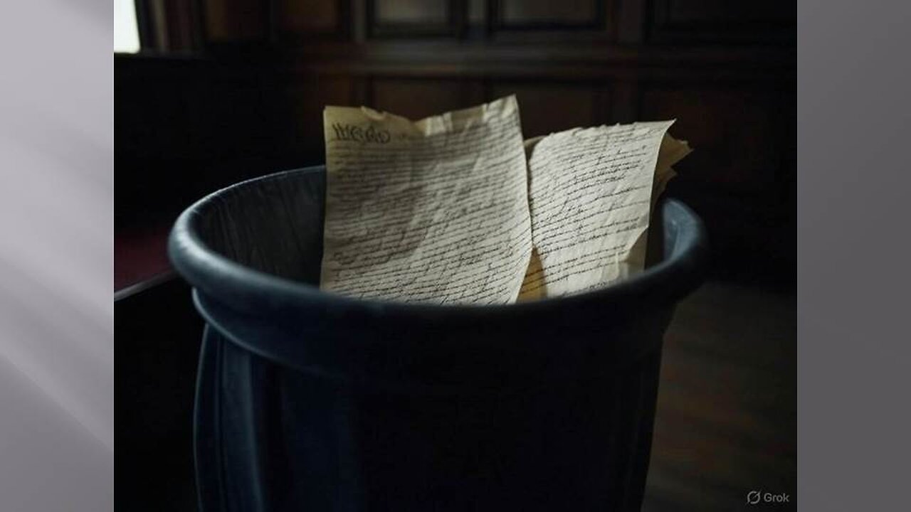 Trashing the Constitution