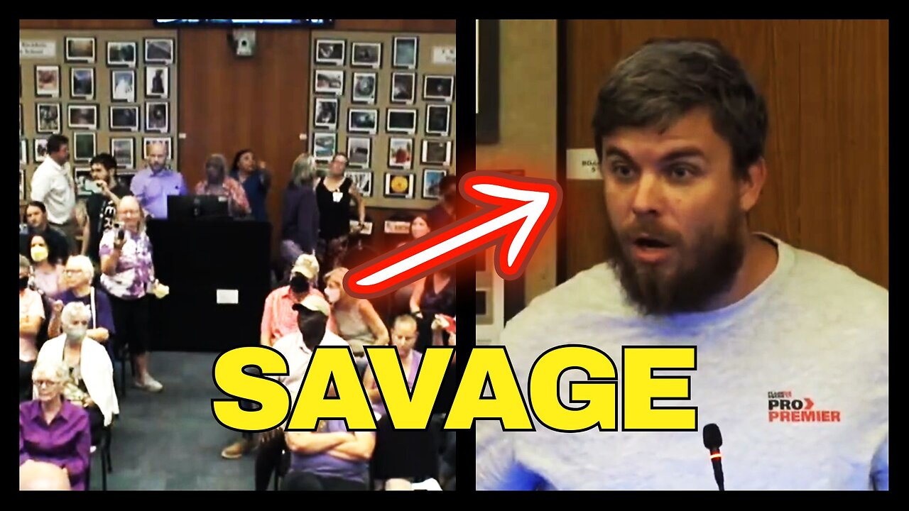 School Board Meeting ERUPTS After Man Shreds Member For ‘Vile’ Facebook Post