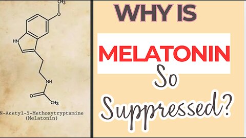Why is melatonin so suppressed?