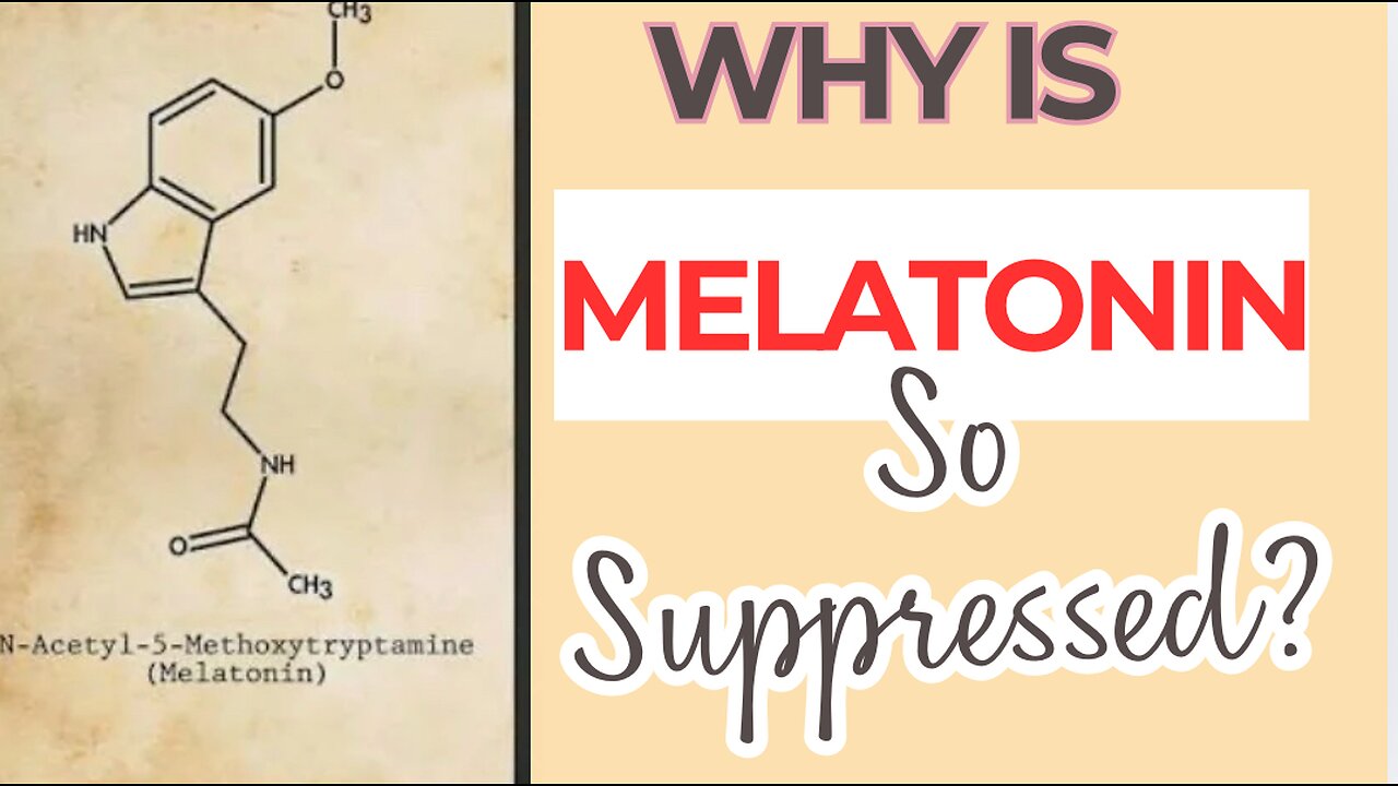 Why is melatonin so suppressed?