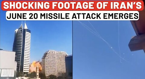 Israel Keeps Footage Secret For 2 Months? Clip Shows Iranian Missile Strikes Near Government Office