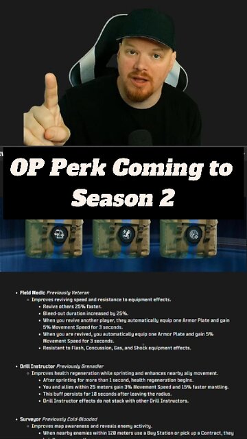 Field Medic Perk is OP! Equip it NOW!