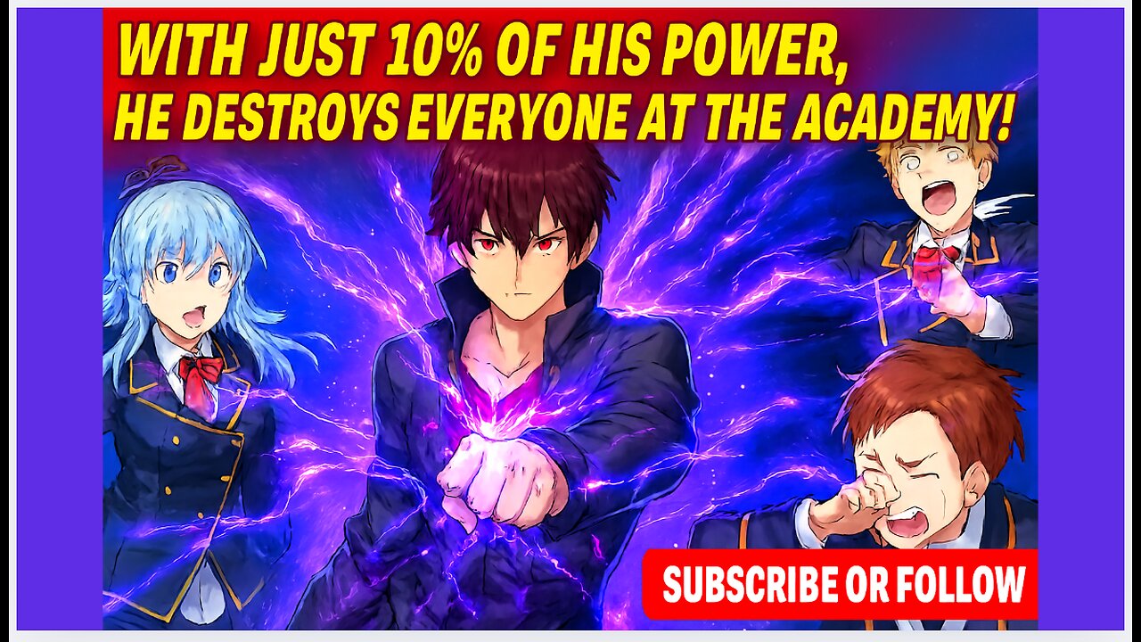 With Just 10% of His Power, He Destroys Everyone at the Academy! - Manhwa Recap