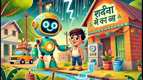 रोबोट टॉमी और सच्ची दोस्ती 🤖❤️ | Moral Story for Kids | Hindi Kahani
