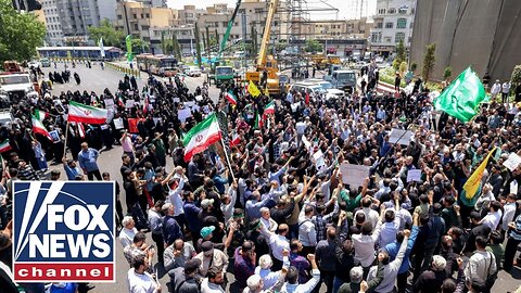 Protests erupt in Iran after Israeli attack_ _DEATH TO ISRAEL_