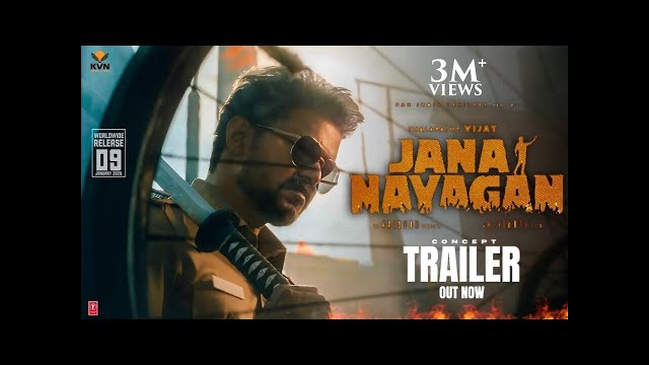 The First Roar - Jana Nayagan | Thalapathy Vijay | H Vinoth | Anirudh | Pooja Hegde