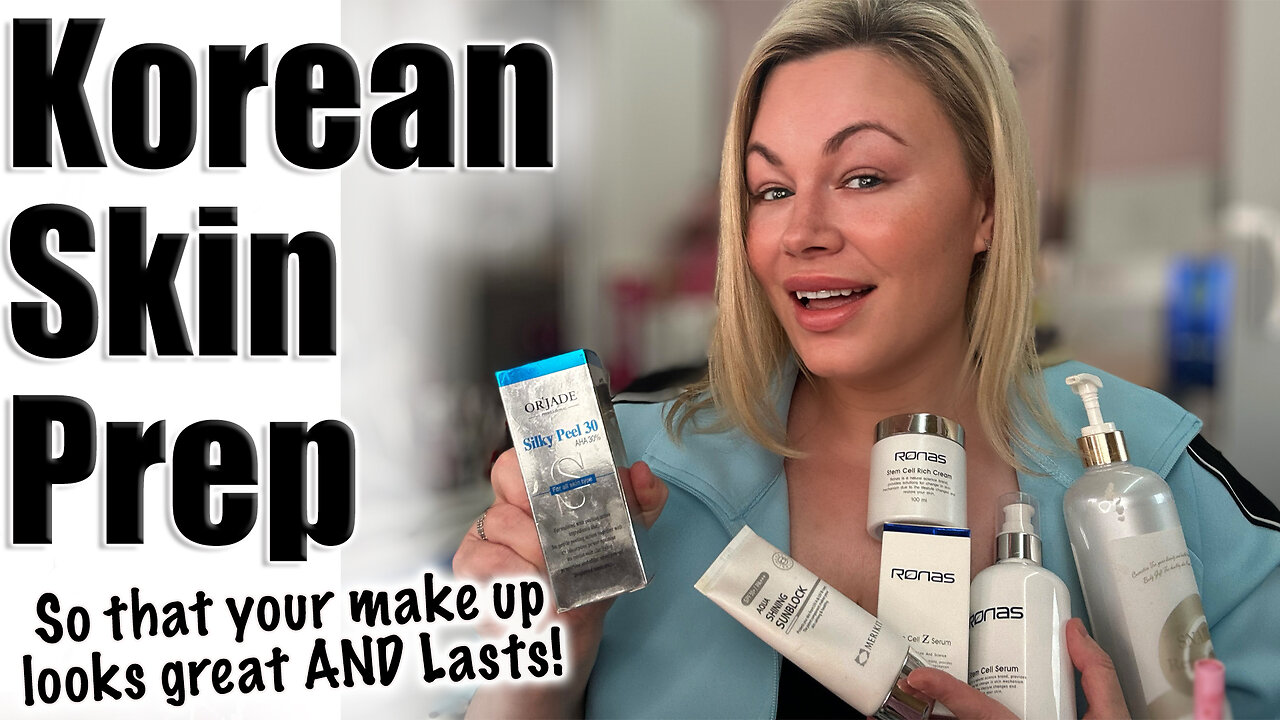 Korean Skin Care Prep! How to keep your Skin & Make Up Looking AMAZING ALL DAY! Code Jessica10 Saves