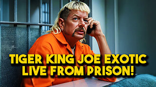 Tiger King Joe Exotic Live from Prison - Bubba the Love Sponge® Show | 5/30/25