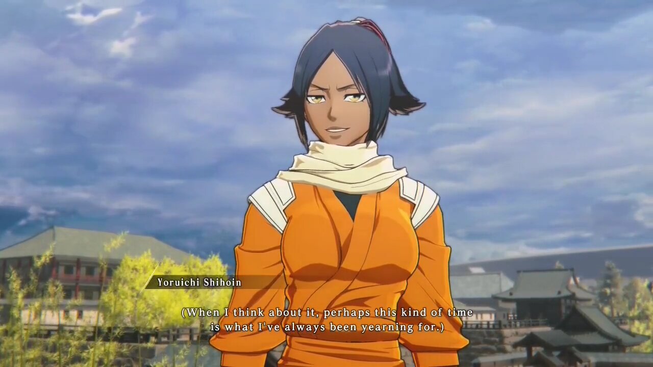 yoruichi shihoin all dialogue/cutscenes/secret story BLEACH Rebirth of Souls