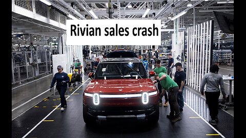 Rivian sales crash double digits