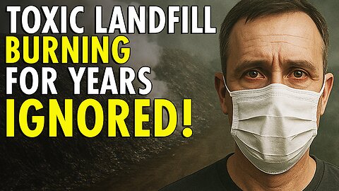 Toxic Landfill BURNING for 3 Years While Officials Do NOTHING: Residents BLEEDING