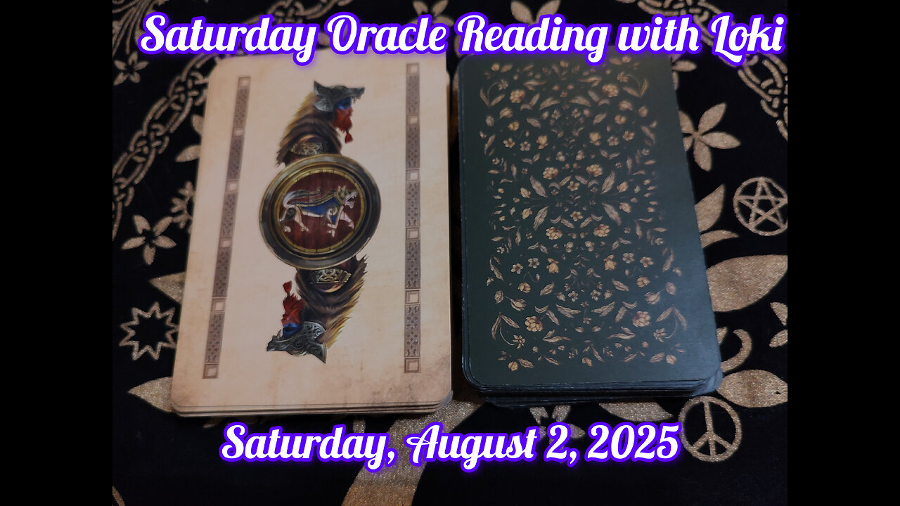 Saturday Oracle Reading with Loki: August 2, 2025