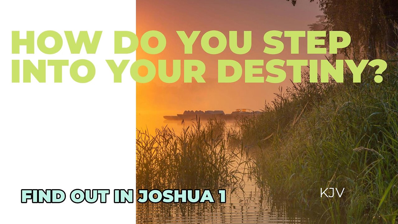 How Do You Step Into Your Destiny?