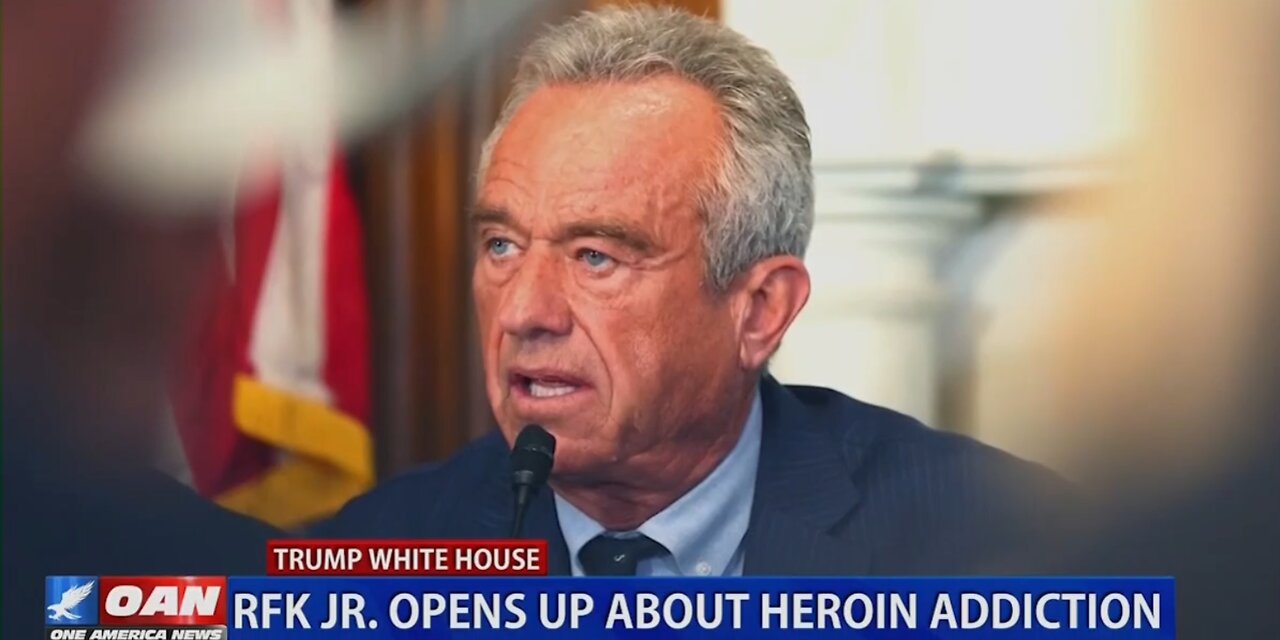 RFK JR OPENS UP ABOUT HEROIN ADDICTION