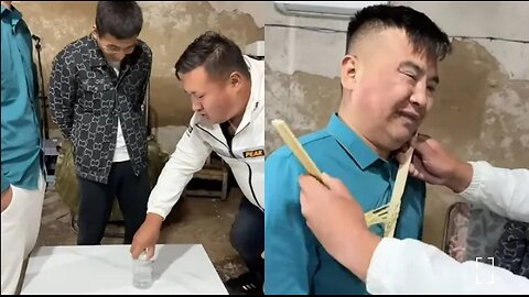 The bottle stand challenge is really a technical job! Men's simple happiness, dictatorship is not