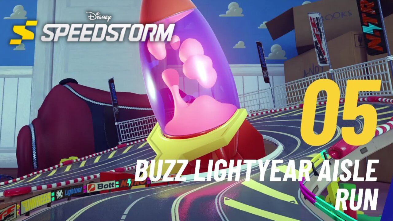 Buzz Lightyear Aisle Run - Disney Speedstorm - Toy Story - No Toy Gets Left Behind (Chapter 5)