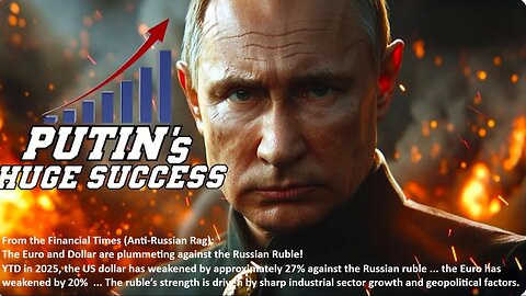 BIG SHOCK FOR THE EU AND THE US: Russia has moved into the top 4 largest economies in the world!
