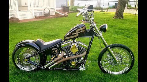 Custom Chopper 4 Sale