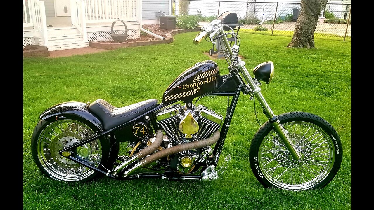 Custom Chopper 4 Sale