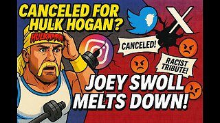 Joey Swoll QUITS After Hulk Hogan Tribute BACKLASH! | Woke Mob MELTDOWN