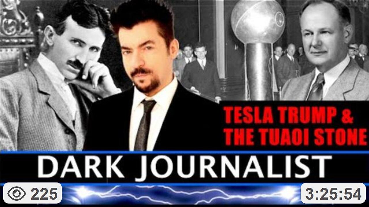 DARK JOURNALIST: TESLA TRUMP & The TUOAI STONE Exotic Technology Revealed (5.3.25) X-SERIES EP 197